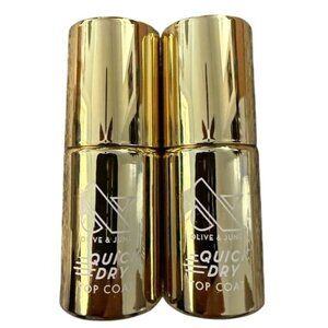 Olive & June Quick Dry Nail Polish Top Coat 2 Pack